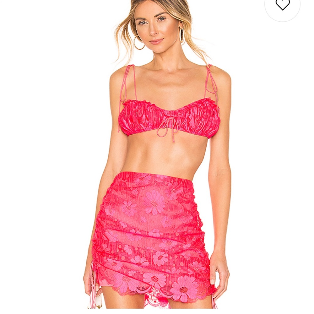 For love and lemons Avalon tie strap bra